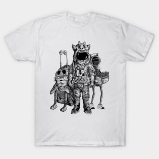 Astronout and the alien T-Shirt